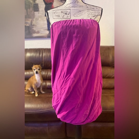 12 Street by Cynthia Vincent, pink slip on dress size small. - Picture 1 of 6